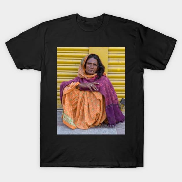 Nepali Woman. T-Shirt by bulljup